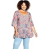 Avenue Women's Plus Size Tunic - Harper