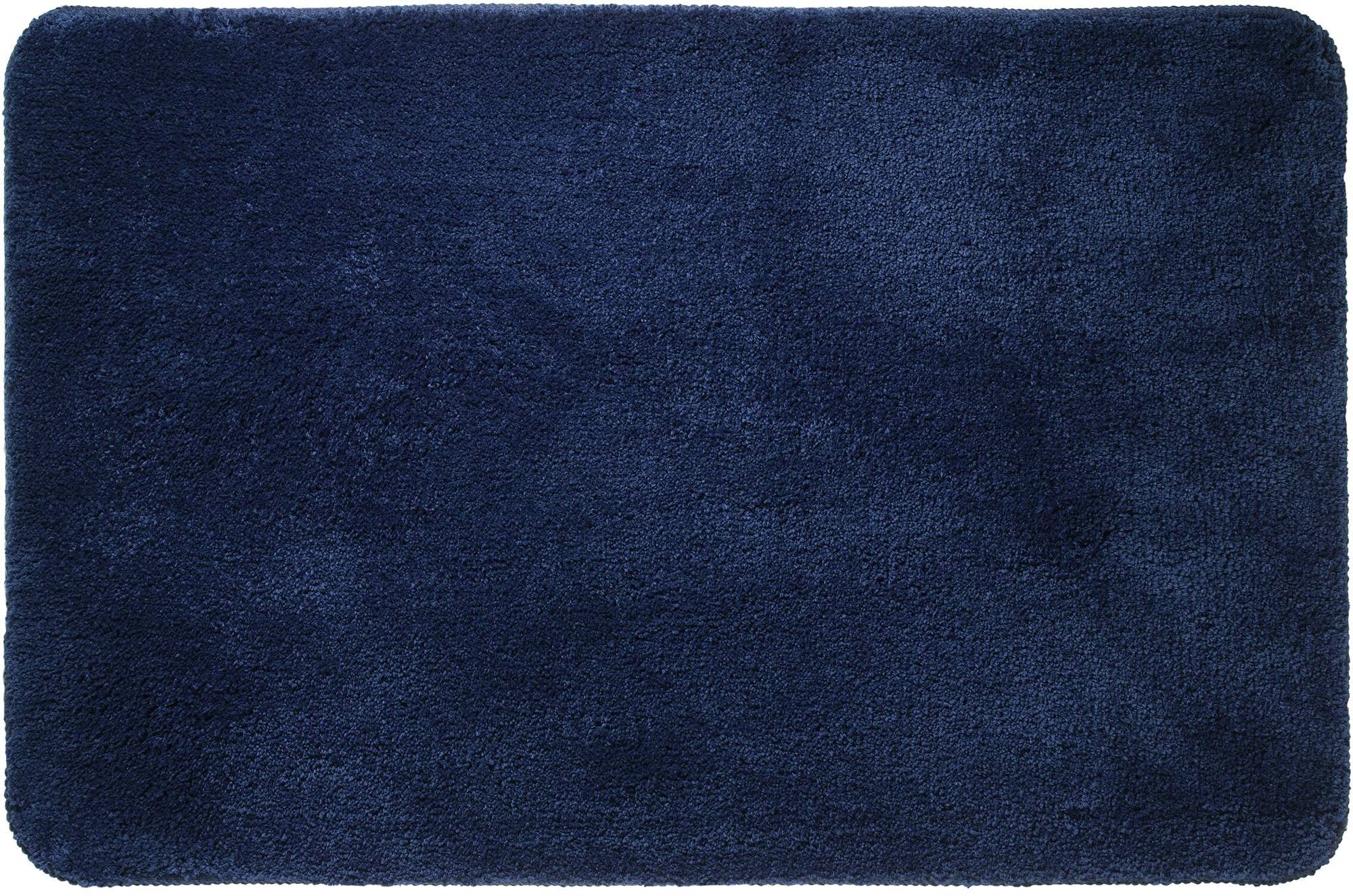 Sealskin Angora Bath Mat, Polyester, Blue, 60 x 2 x 90 cm