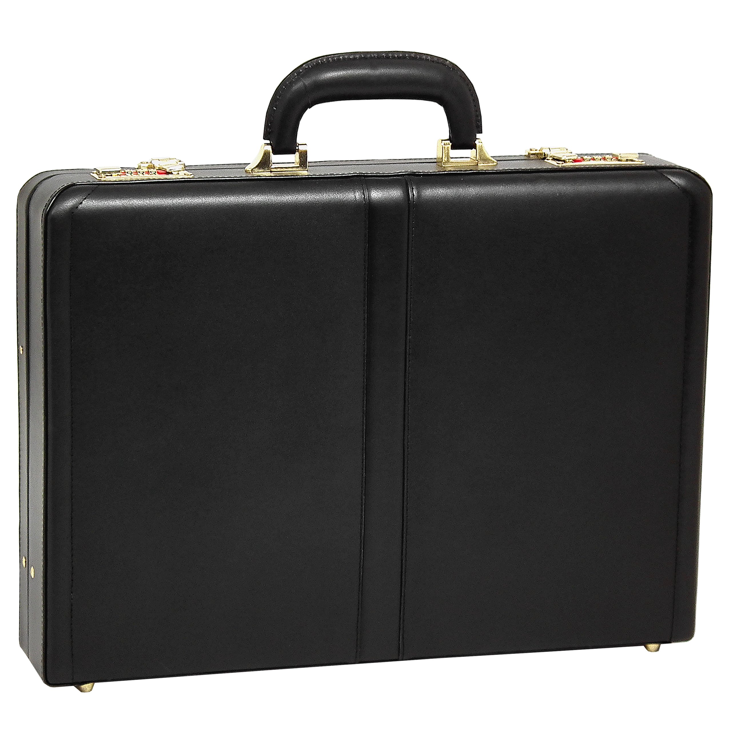 briefcase with initials