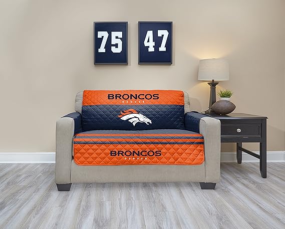 Amazon.com : Pegasus Sports NFL Denver Broncos Love Seat Waterproof Furniture Protectors with 