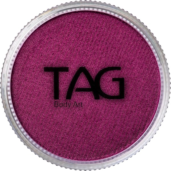 Gm Raspberry Metallic Hypoallergenic Face Paint Diamond FX Face Paint - Metallic Raspberry ...