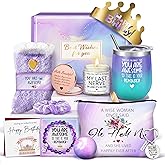 Gemwi Gifts for Women, Birthday Gifts for Women, Happy Birthday Gifts Basket, Gift Set for Best Friends Female Sister Mom Wife Her Girlfriend Coworker Bestie Bff