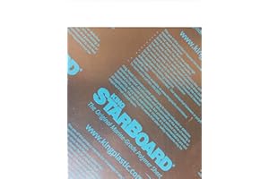 KING STARBOARD Black 12" x 12" x 1/2" Marine-Grade HDPE Sheet