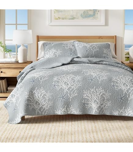 Greenland Home Coastal Paradise Reversible Matelassé