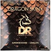 DR Strings Dragon Skin+ Quantum Nickel Coated Electric Guitar Strings - Light to Medium .009-.046