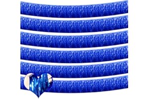 MEBIORNT 6 Pack 10 Feet Foil Fringe Garland Metallic Tinsel Banner Wall Hanging Curtain Streamers Backdrop for Parade Floats Bachelorette Wedding Birthday Party Thanksgiving Christmas Decorations(Blue)