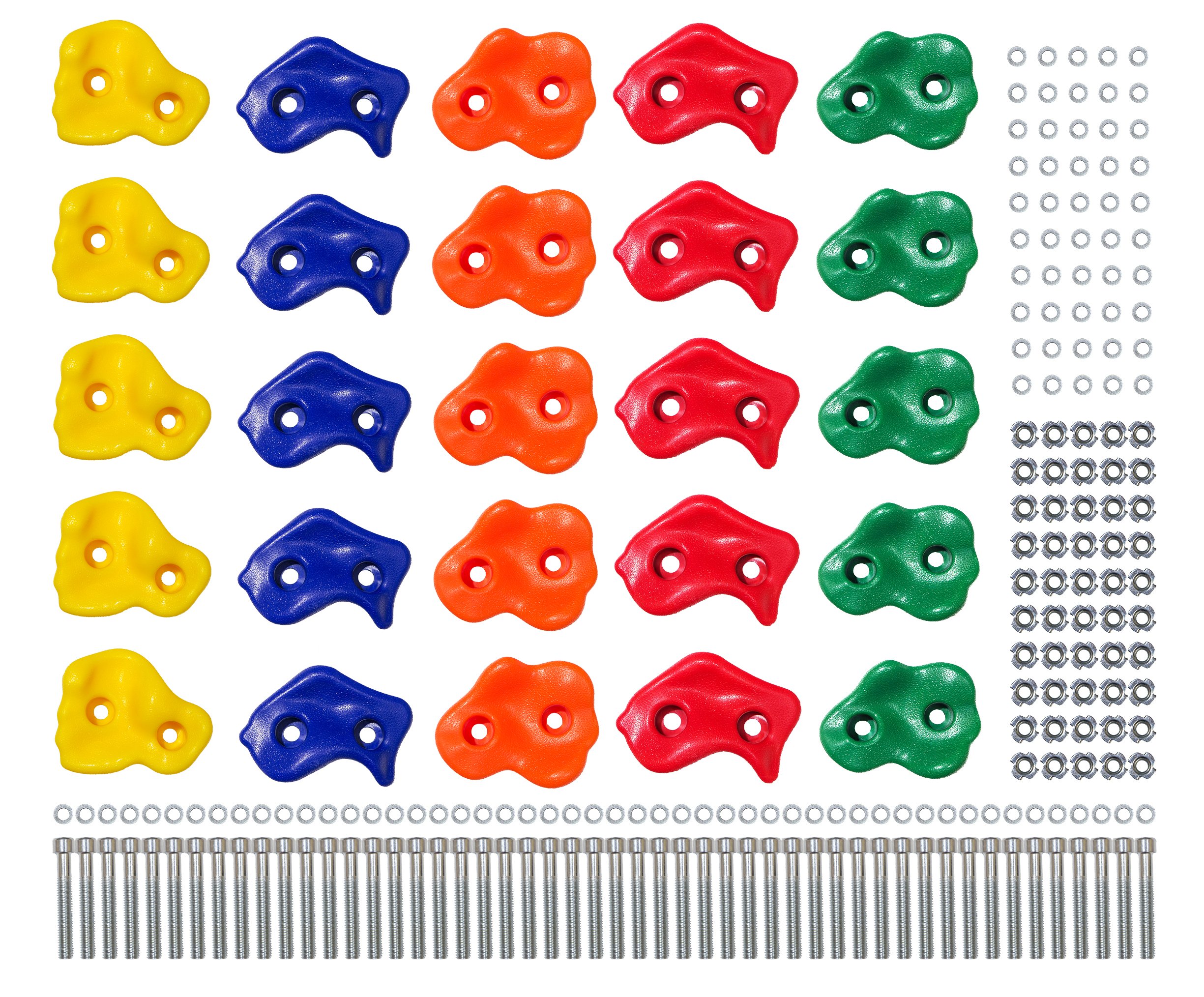 Climbing Monkey Climbing Holds 25 Rock Climbing Holds Premium HD Mounting eBay