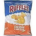 Ruffles Ridged Potato Chips, Cheddar & Sour Cream, 1.5 oz