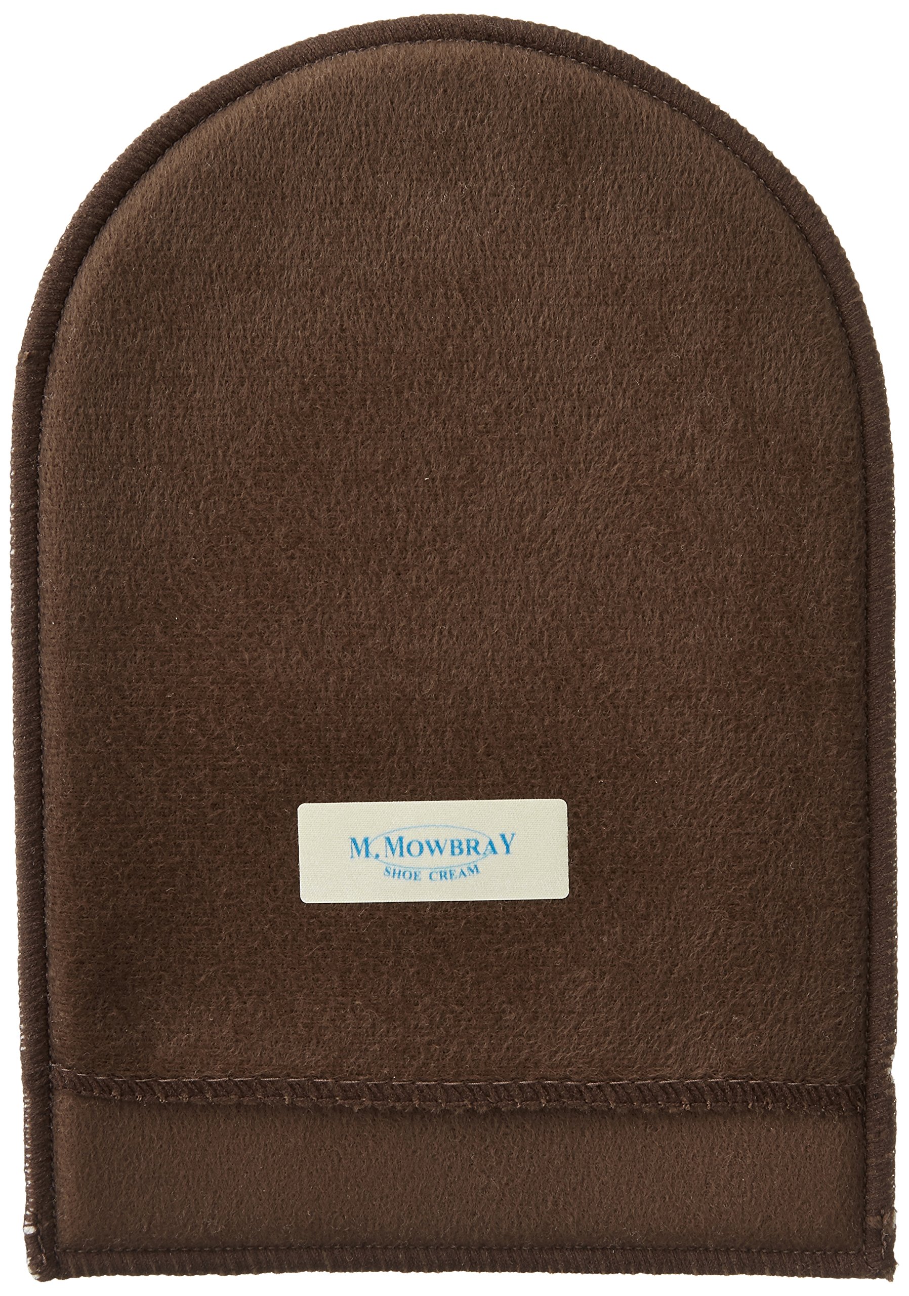 [M.モゥブレィ] シューケア レザーケア 靴磨き 仕上げ・ツヤ出し・乾拭き用 手袋型 簡単 便利 使いやすい 革のお手入れ 日本製 グローブクロス ブラウン フリー商品画像