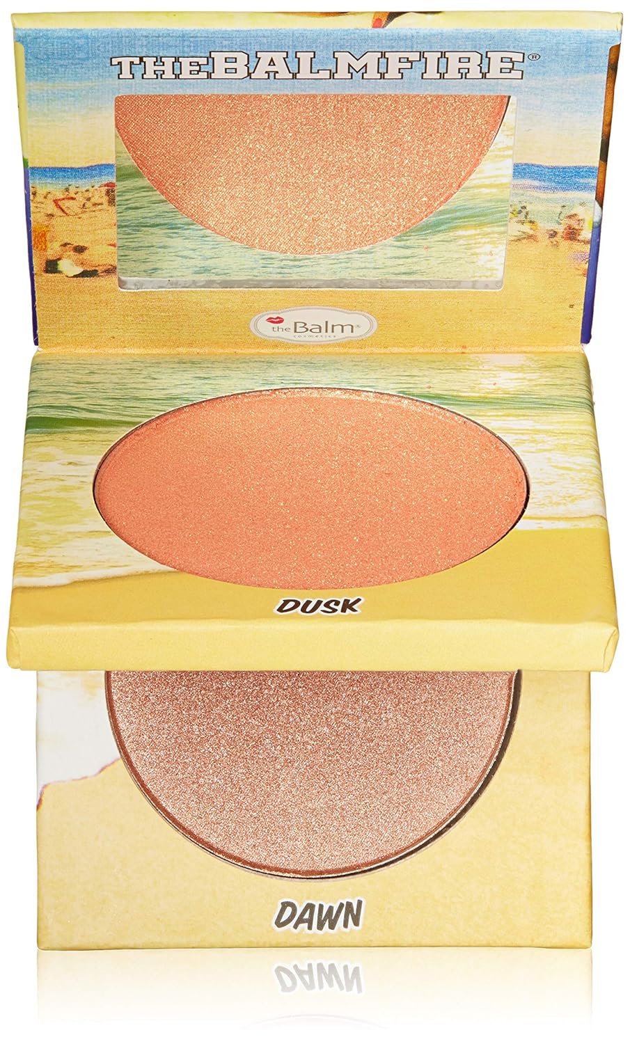 theBalm Highlighting Shadow Blushes Duo, Eyeshadow, shimmery,Brighten Face Color, Long-lasting, Night Owl (Dusk & Dawn), 2.24 ounces