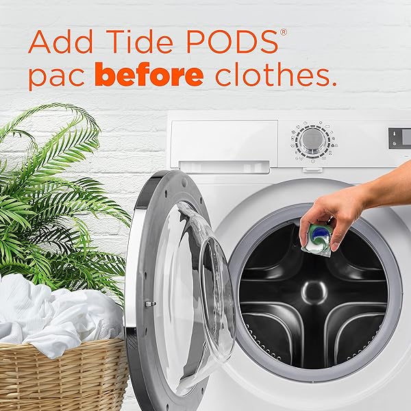 TIDE HYGIENIC CLEAN HEAVY 10X DUTY POWER PODS LAUNDRY DETERGENT PACS SPRING MEADOW 32 COUNT FOR VISIBLE AND INVISIBLE DIRT