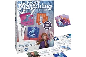RAVENSBURGER Frozen 2 Matching Game by Wonder Forge | For Boys & Girls Age 3 to 5 | A Fun & Fast Memory Game for Kids | Anna, Elsa, Kristoff, Olaf, Sven, and more
