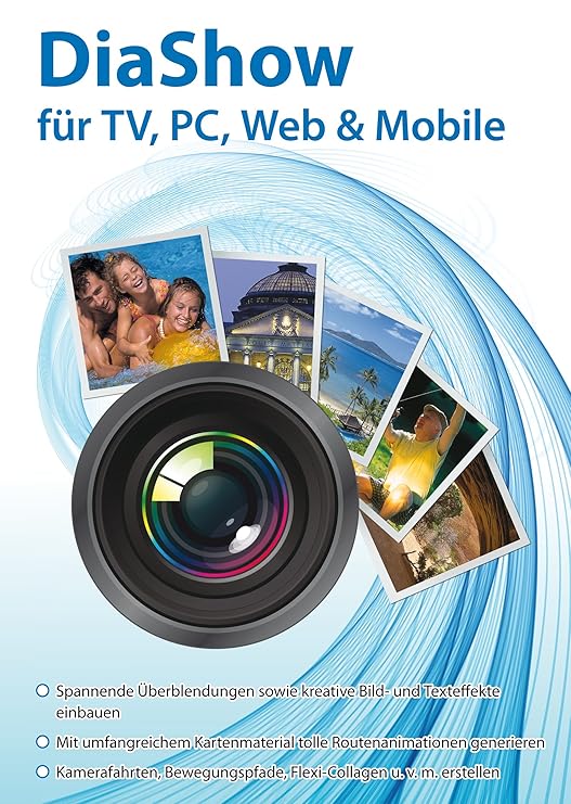 DiaShow Gestalter für TV, PC, Web & Mobile inklusive Bildbearbeitung für Windows 10/8.1/8/7/Vista und XP
