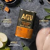 AATU 90/10 Wet Dog Food Chicken 6x400g Grain Free, No Artificial view 5