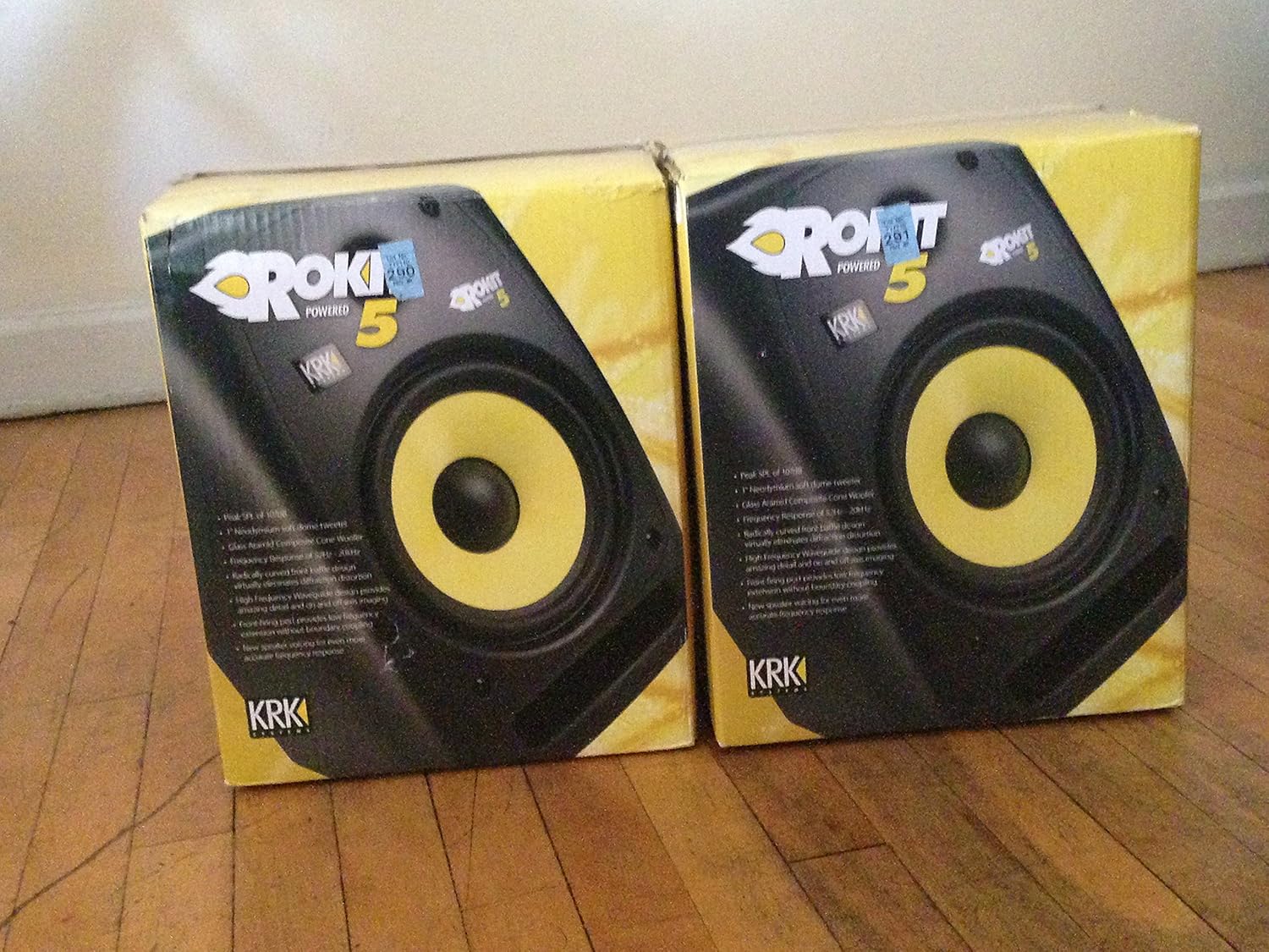 krk rokit 5 g2 frequency response