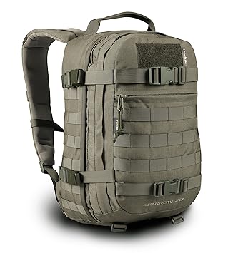 WiSPORT® SPARROW Rucksack 20 Liter | Cordura | Militär | MOLLE | Kampfrucksack | Wandern | Sport | Outdoor, Tarnung:RAL-7013