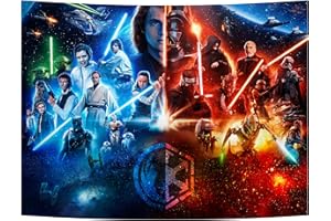 JUMANT Star Wars Gifts Tapestry Backdrop Wall Art Bedroom, Room Décor, 78.7x59 In