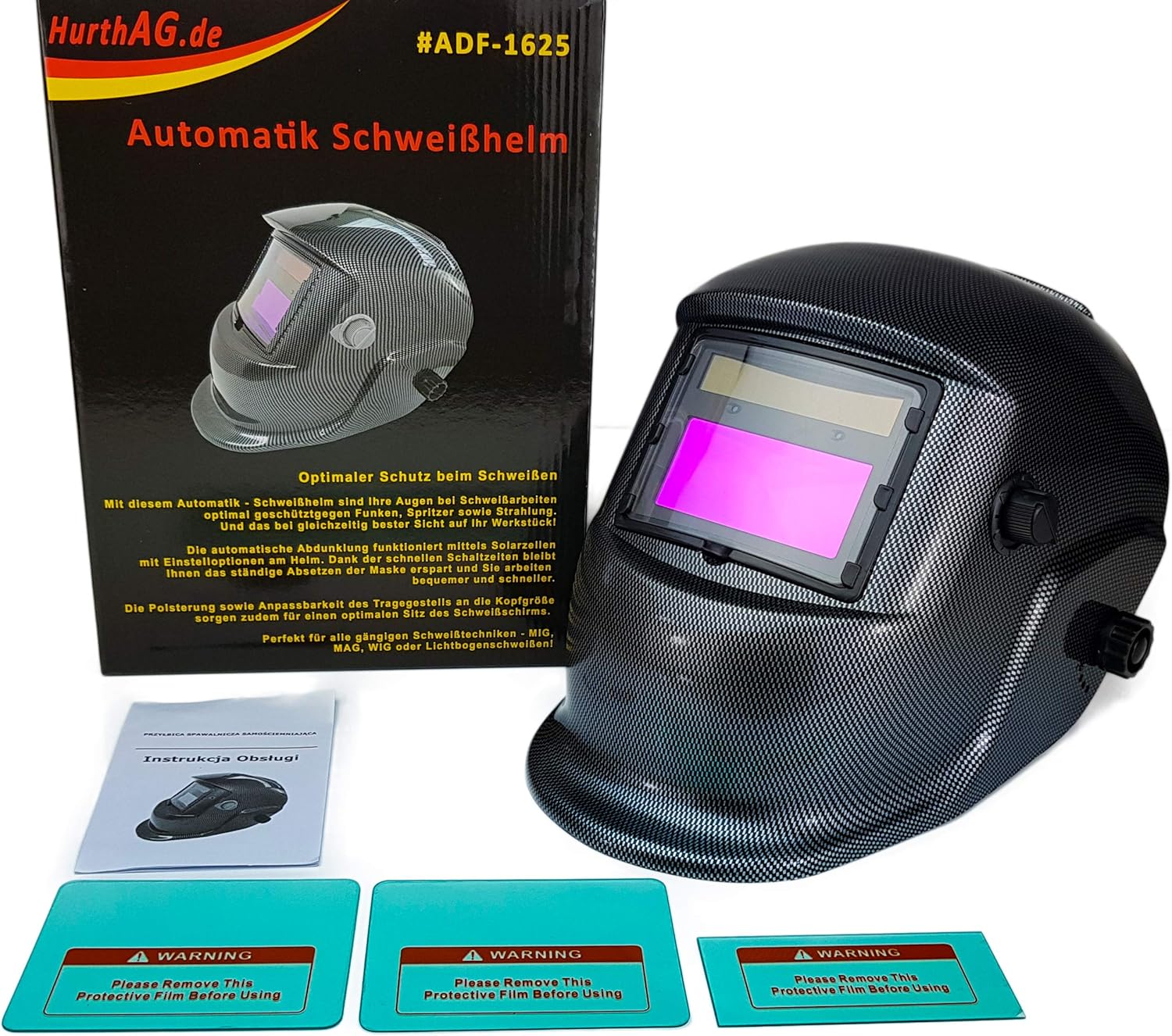 Automatische Schweißmaske Solar - Vollautomatische Schweißbrille Mit Dimmung