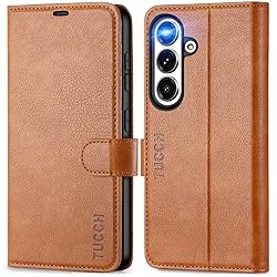 TUCCH Wallet Case for Galaxy S25 5G with [TPU