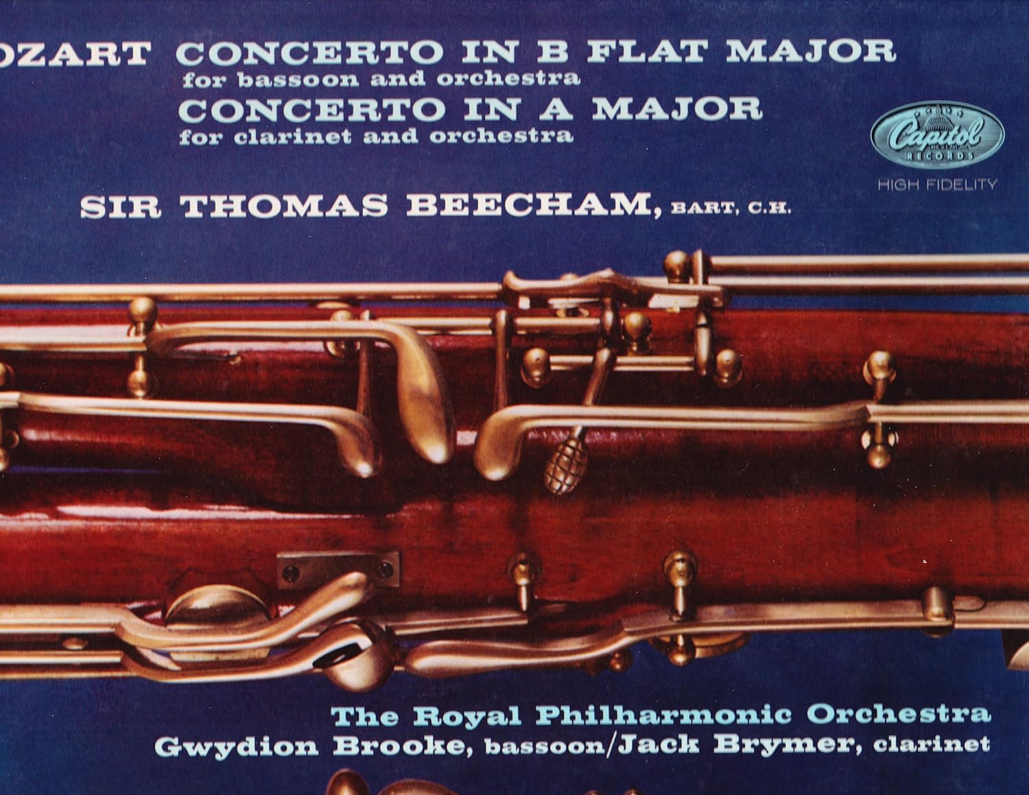  Mozart Concertobassoon Concerto, Jack Brymer, Gwydion