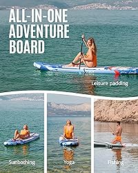 ZLX 11'6" Extra Wide Inflatable Stand Up Paddle