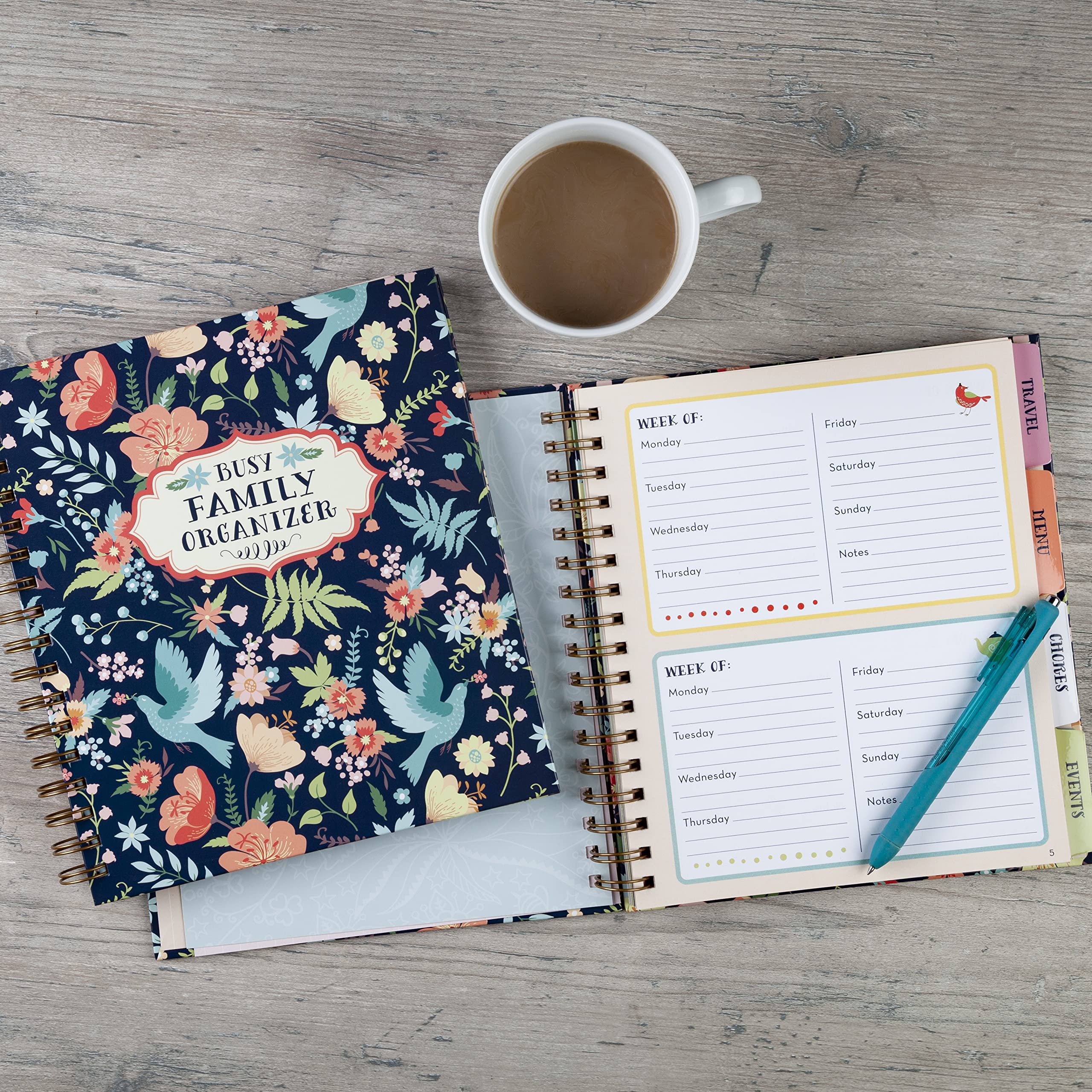 Busy Family Organizer (Planner, address book and much more!)