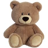 Aurora Bear 13" Hugga-Wug Bear Taupe Snuggly Stuffed Animal | Timeless cuddly styles in a variety of sizes and designs