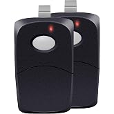 2-Pack 10 Dip Switch MultiCode Gate Opener Remote 3089 308911 300MHZ | 3-Year Warranty Compatible with 300MHZ 10 Pin 10 Digit Multi-code Gate Garage Door Opener