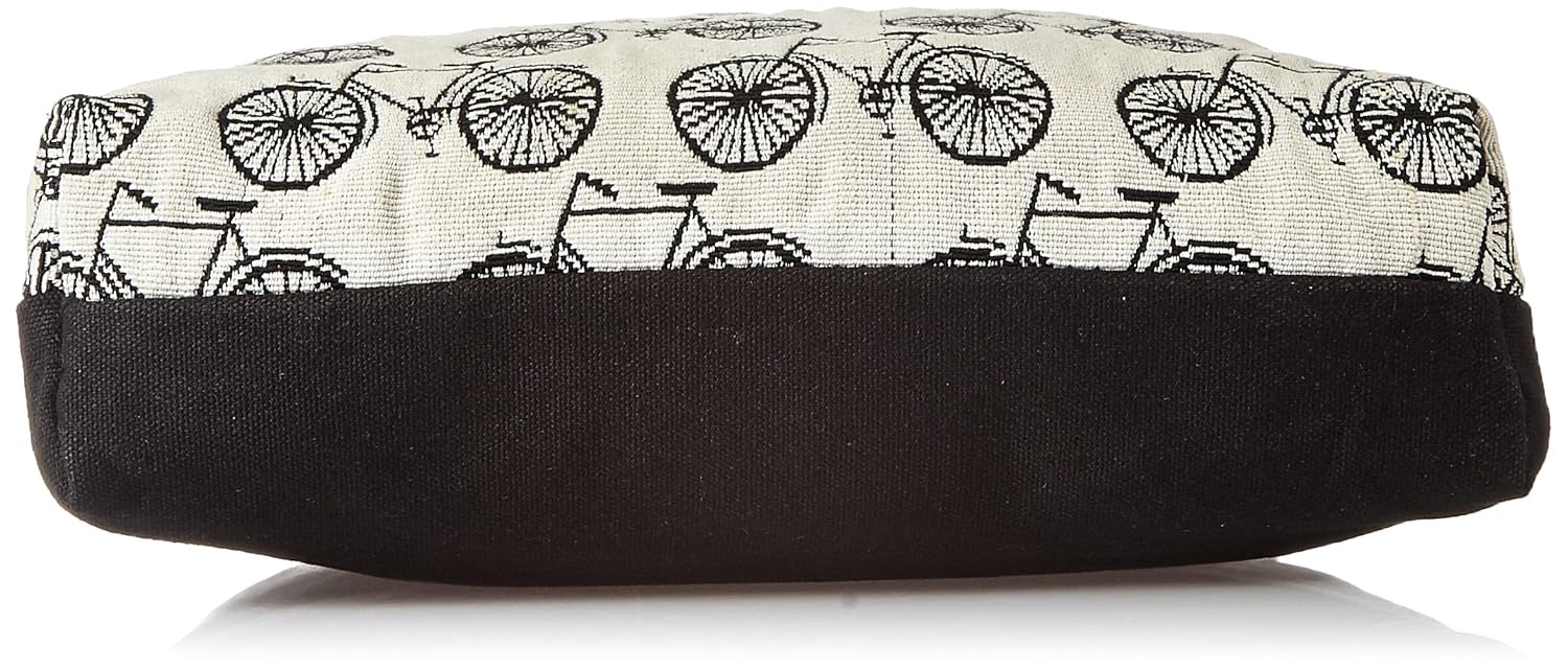 kanvas katha women's jacquard tote (kkjb008)
