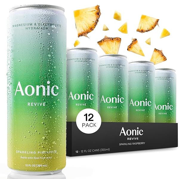 AONIC REVIVE SPARKLING PINEAPPLE – MAGNESIUM + POTASSIUM...