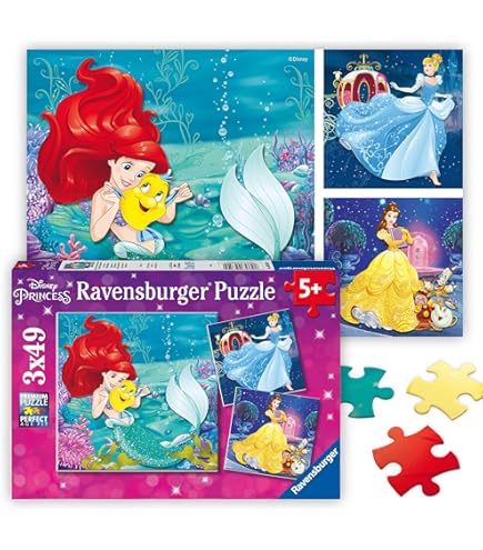 Amazon.com: Ravensburger Trolls 3 Puzzle Set | 3x49 Piece Jigsaw