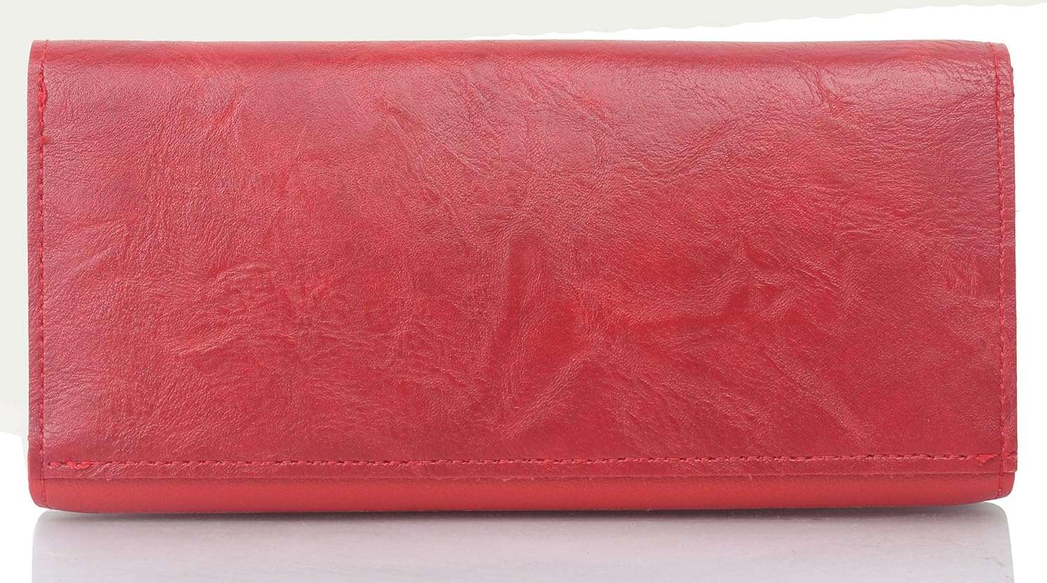 mammon women's premium clutch wallet (18x10x2 cm)