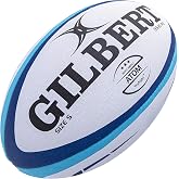 Gilbert Atom Rugby Ball [Each] &bull; Blue &bull; Size 5 &bull; Conforms to World Rugby Specifications