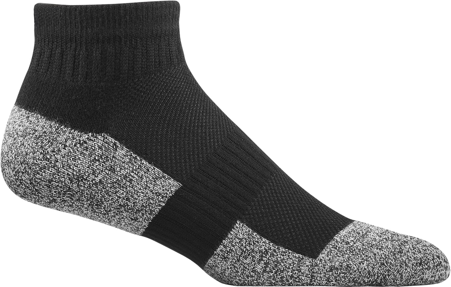 Dr. Comfort Diabetic Ankle Socks, Black, XLarge (1 Pair