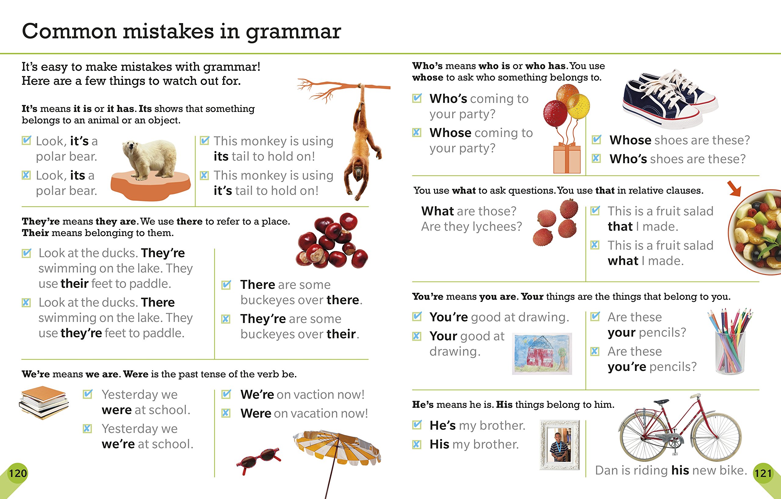 Grammar clauses