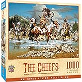 MasterPieces 1000 Piece Jigsaw Puzzle For Adults, Family, Or Youth - The Chiefs - 19.25"x26.75"