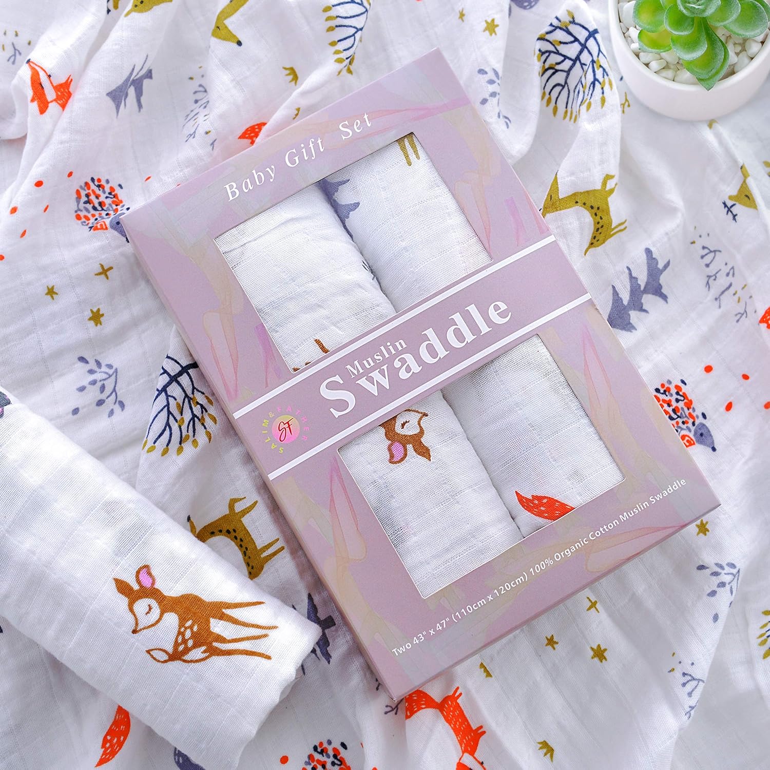 unisex swaddle set