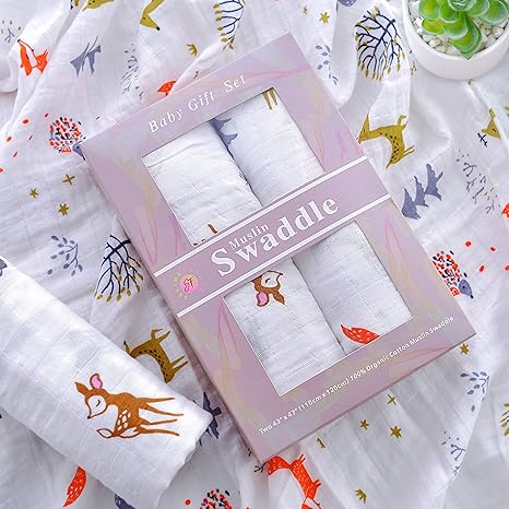 muslin swaddle blankets amazon
