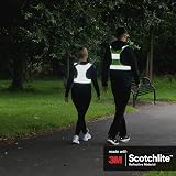 Salzmann 3M Reflective Sports Vest Hi Vis Running Mesh Breathable 3M Scotchlite view 3