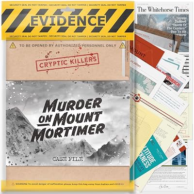 Cryptic Killers Cold Case Files Murder on Mount Mortimer Game