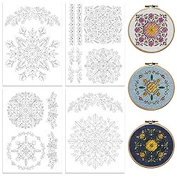 Peacoblue Water Soluble Embroidery Patterns for