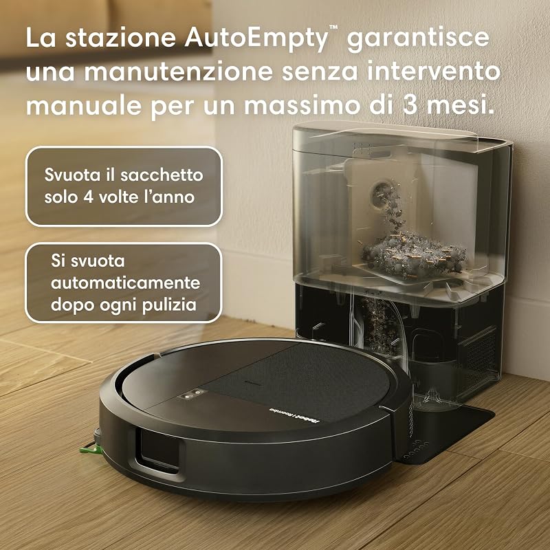 Roomba® 115 Combo robot aspirapolvere lavapavimenti, 15.000 Pa
