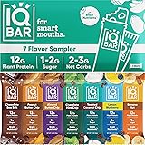 IQBAR Brain and Body Plant Protein Bars - 7 Bar