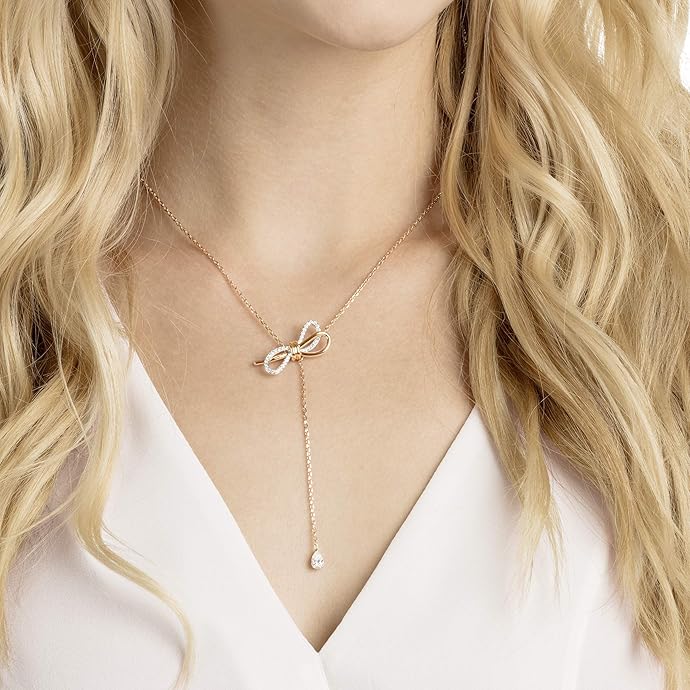 Swarovski 施华洛世奇 LIFELONG BOW 链坠蝴蝶结项链 5447082 88VIP会员折后￥455.05包邮包税