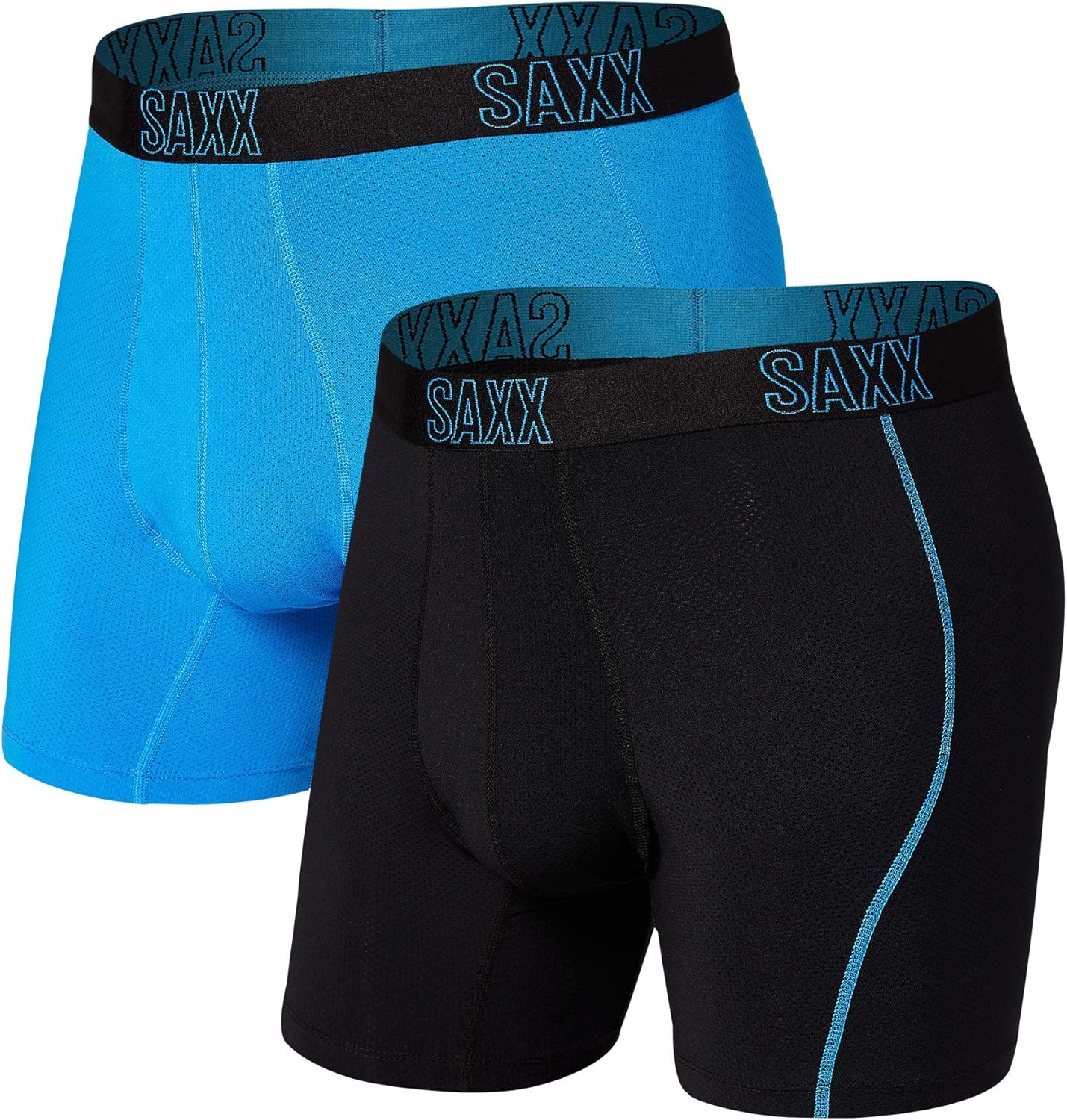 Saxx Underwear Men's Boxer Briefs Shadow Boxer Briefs with Builtin