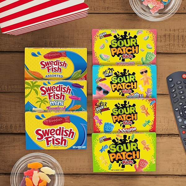 SOUR PATCH KIDS SOFT & CHEWY GUMMY CANDY, 3.5 OZ