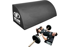 Valor Fitness Hip Thrust Box - Padded Glute Trainer for Home Gym – Non-Slip Glute Pad for Hip Thrusts, Step-Ups, Core Workout, Squats, and Rehab – Compact Lower Body Strength Platform