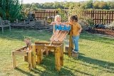 Plum Discovery Forest Water Run Bamboo Chutes 5 Wooden Reservoirs Toy view 6