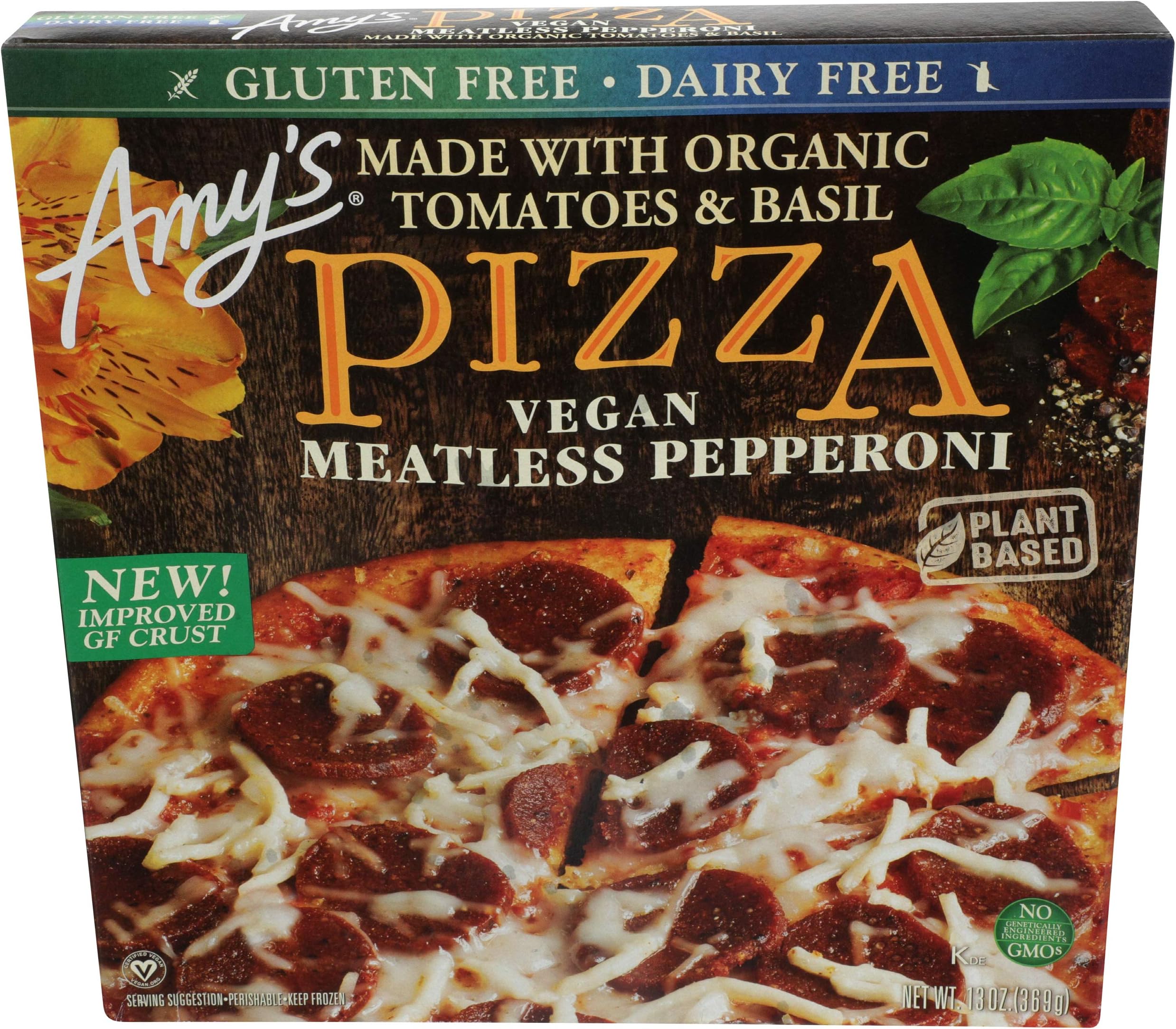Amys, Pizza Pepperoni, 14.4 Ounce
