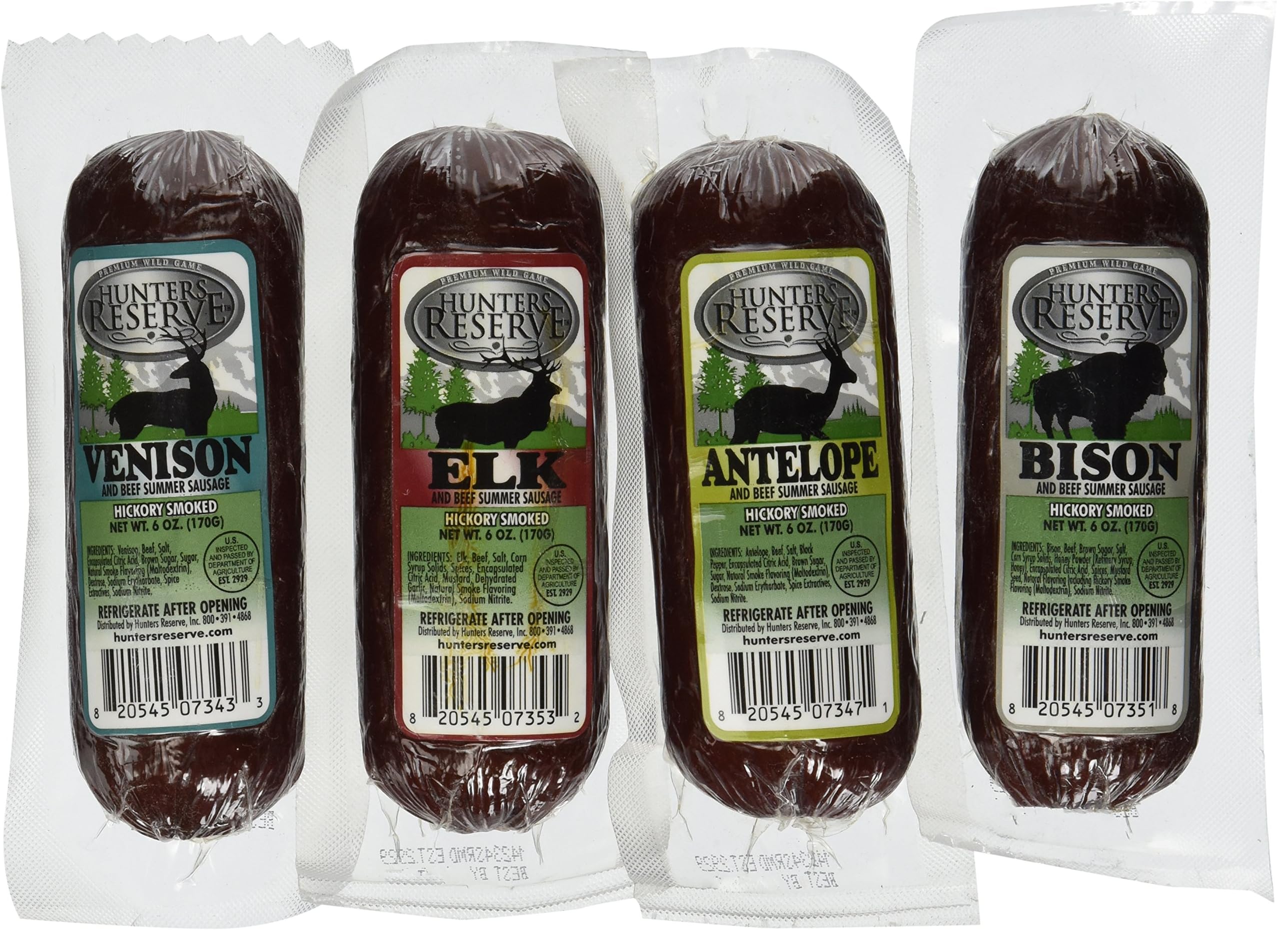 Wild Game Sausage 4 Pack Sampler